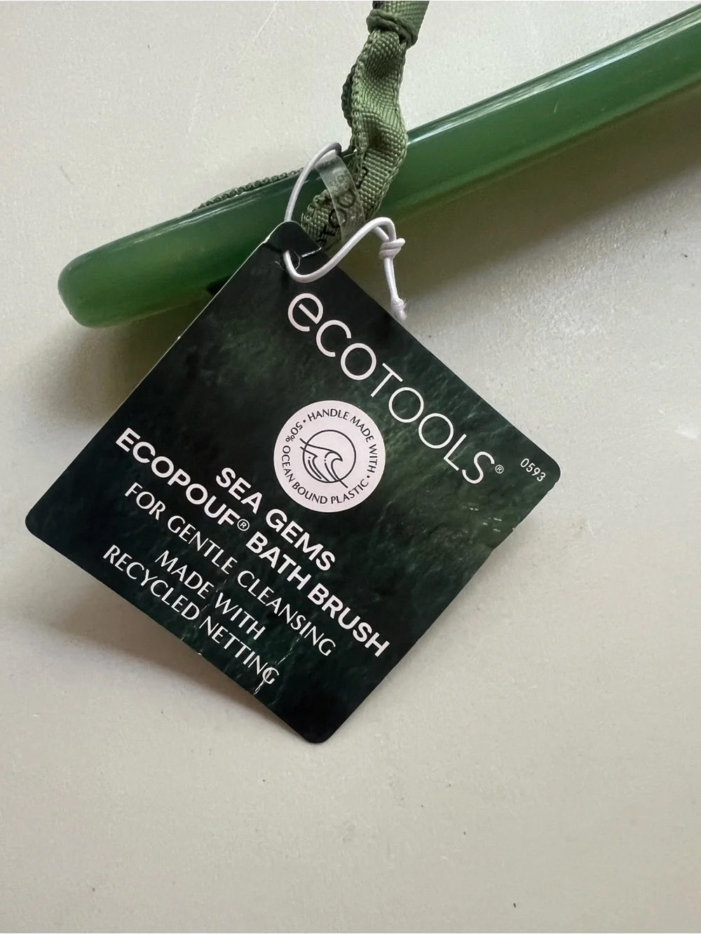 EcoTools Sea Gems EcoPouf Bath Brush - 1ct